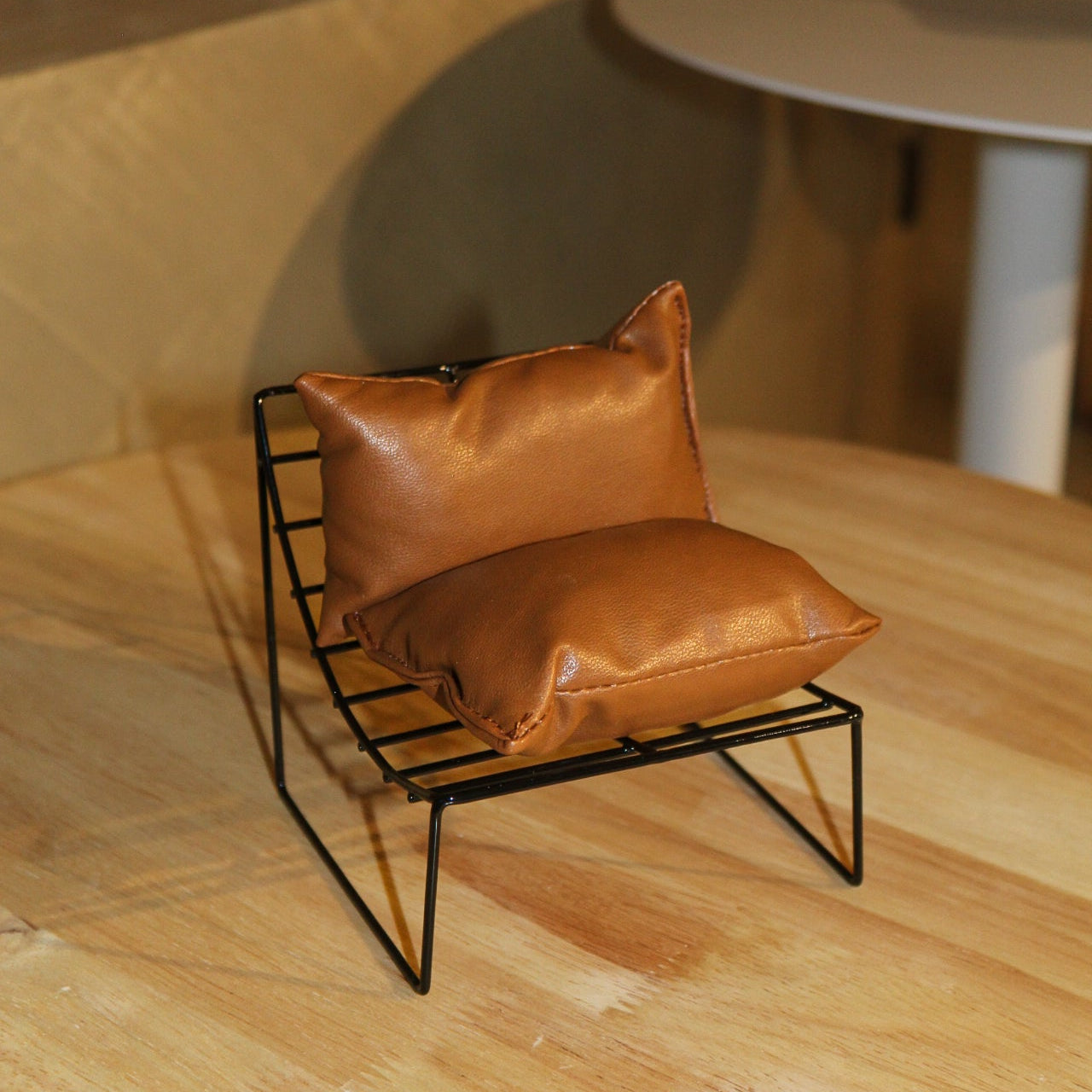 Miniature Leather Chair