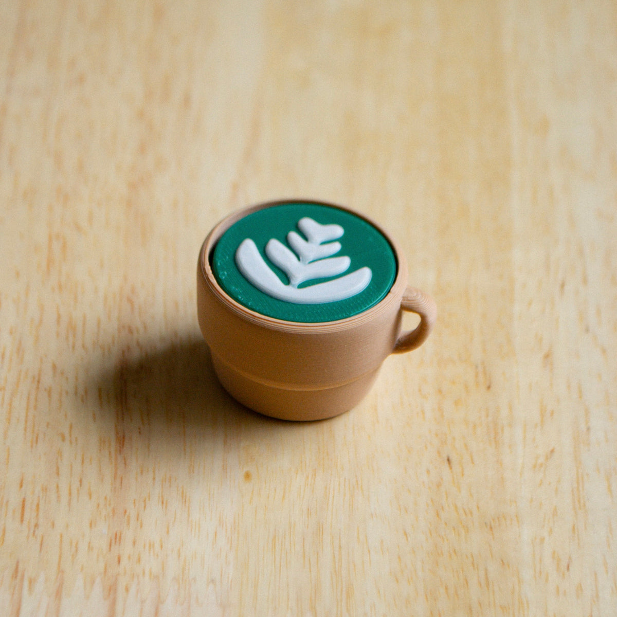 Matcha Latte in Brown Cup Clicker