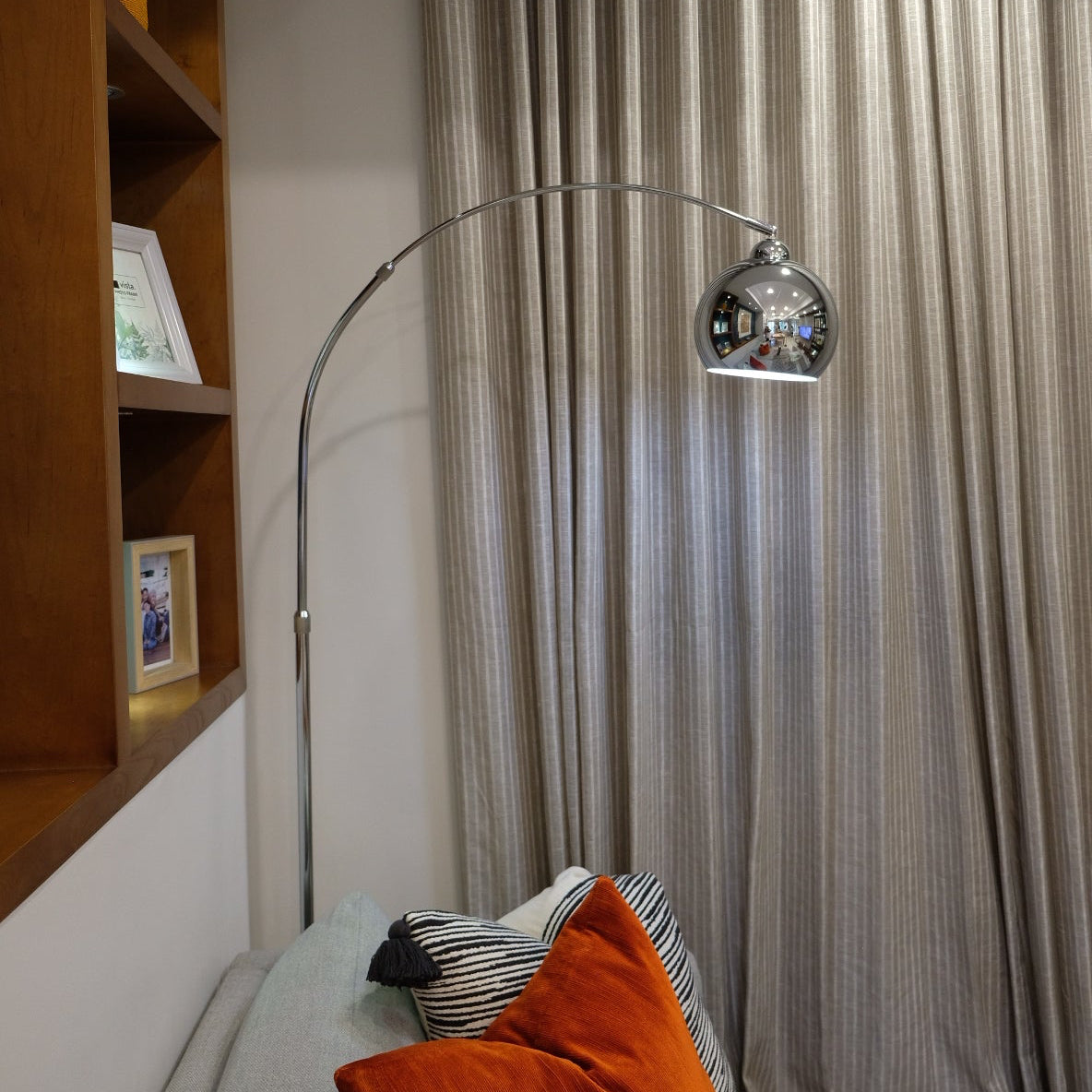 Arc Floor Lamp Steel