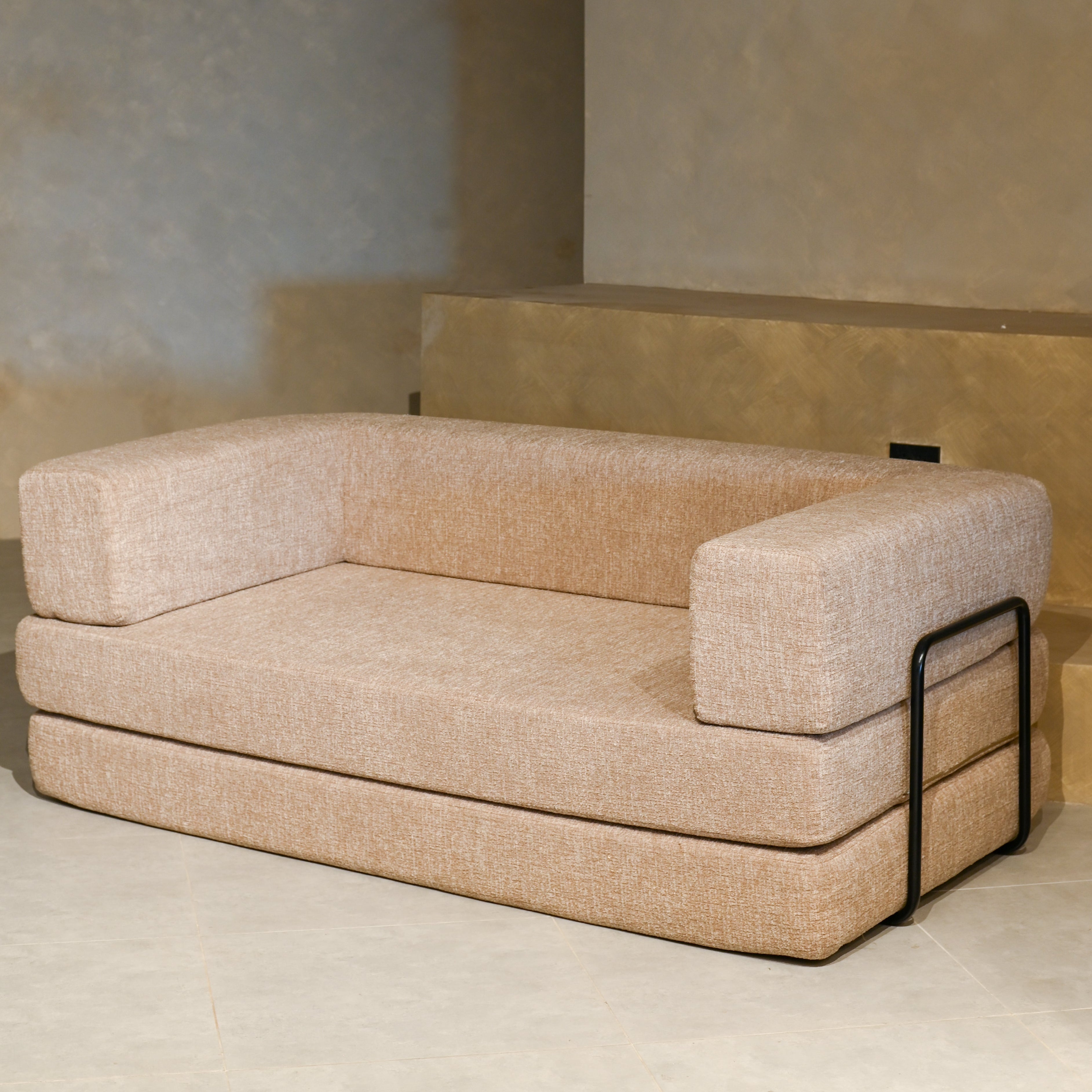 Brown sofa