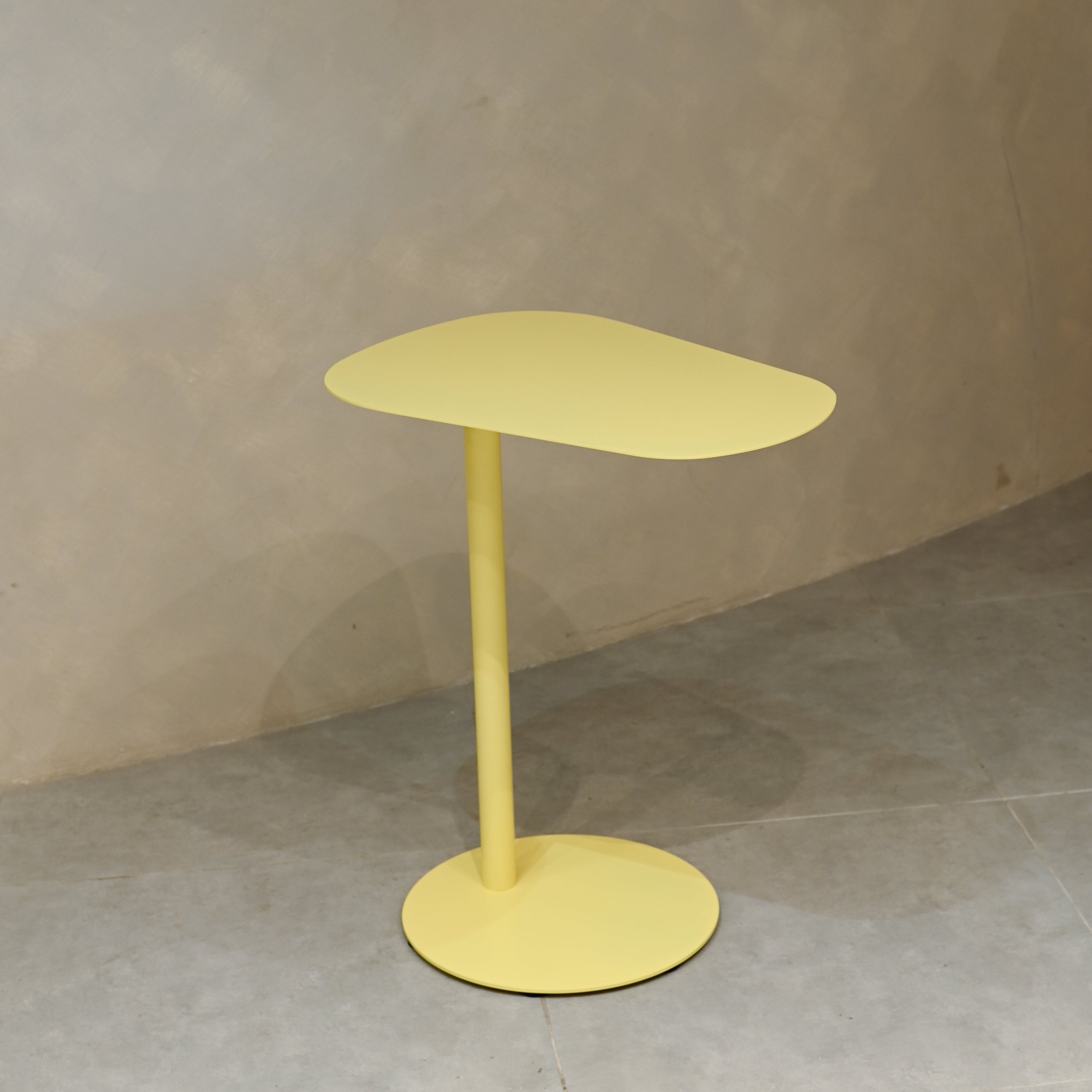 Yellow side table