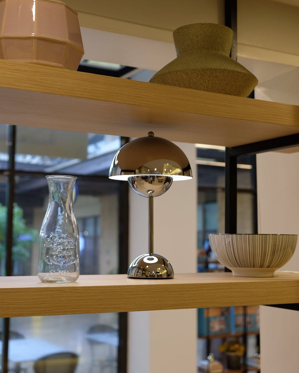 Maro Chrome Table Lamp
