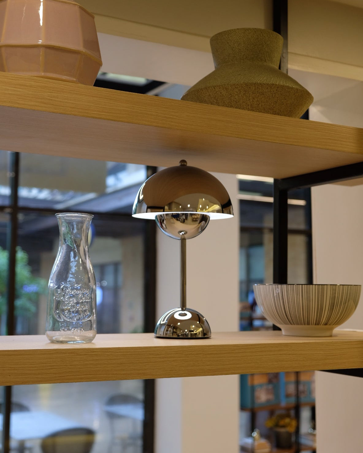 Maro Chrome Table Lamp