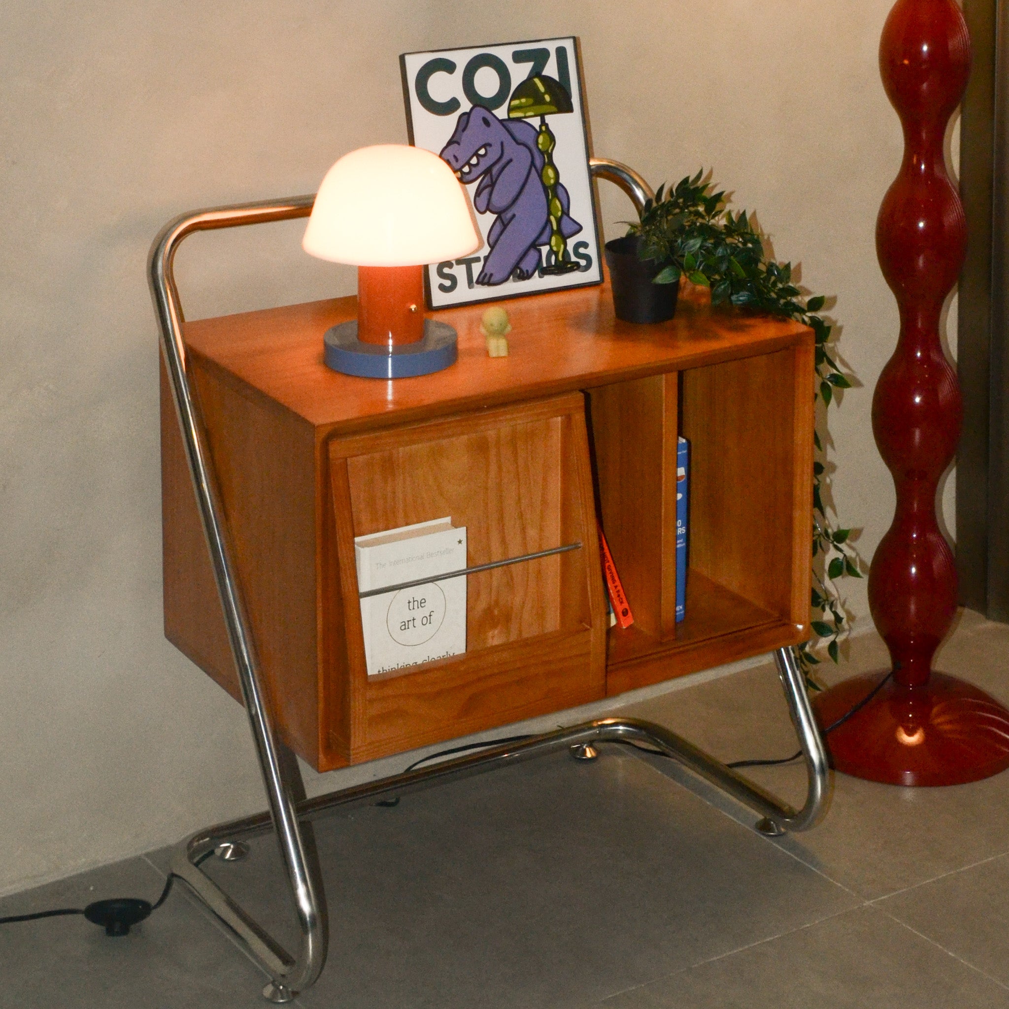 Kimi Shelf 3 Division Light Brown
