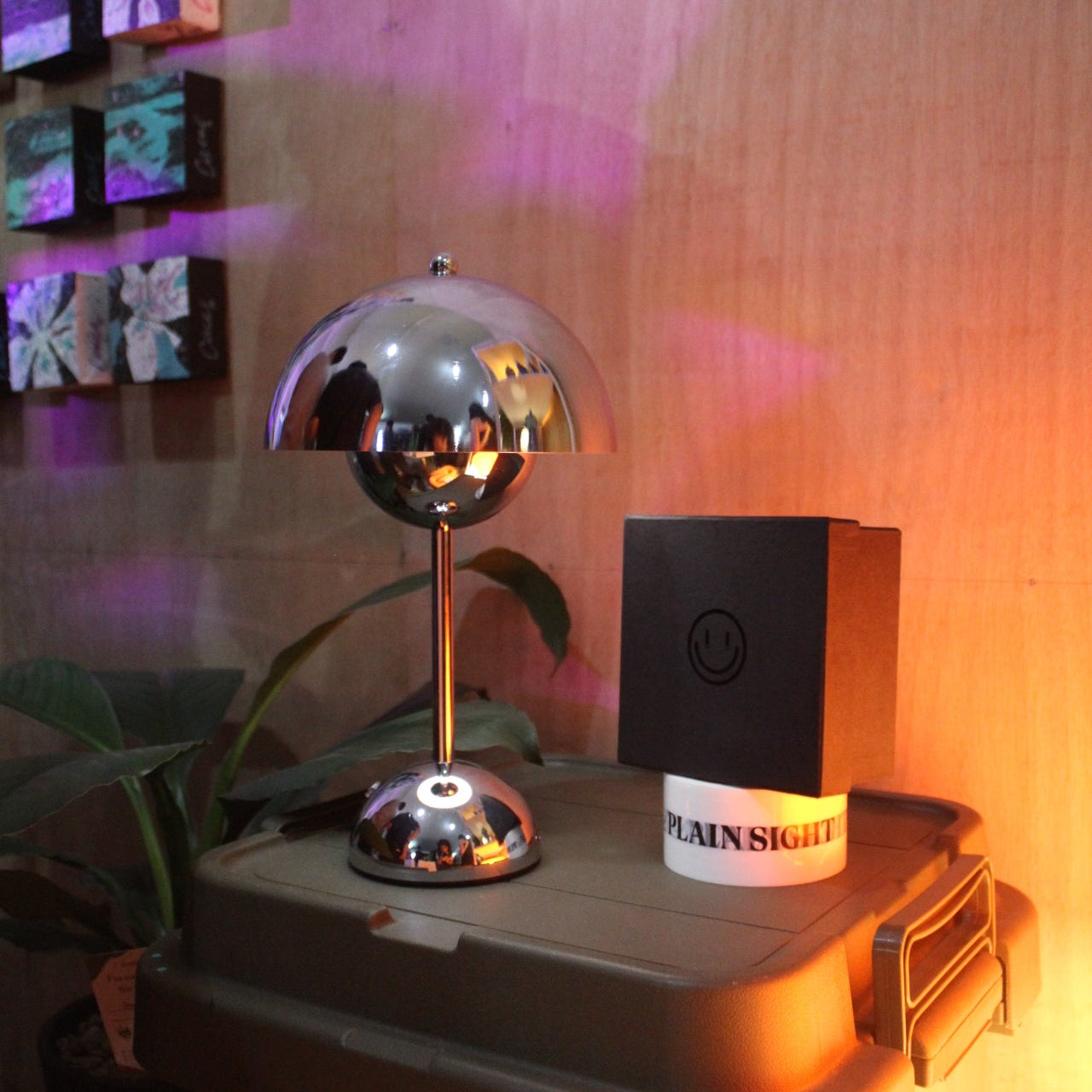 Maro Chrome Table Lamp