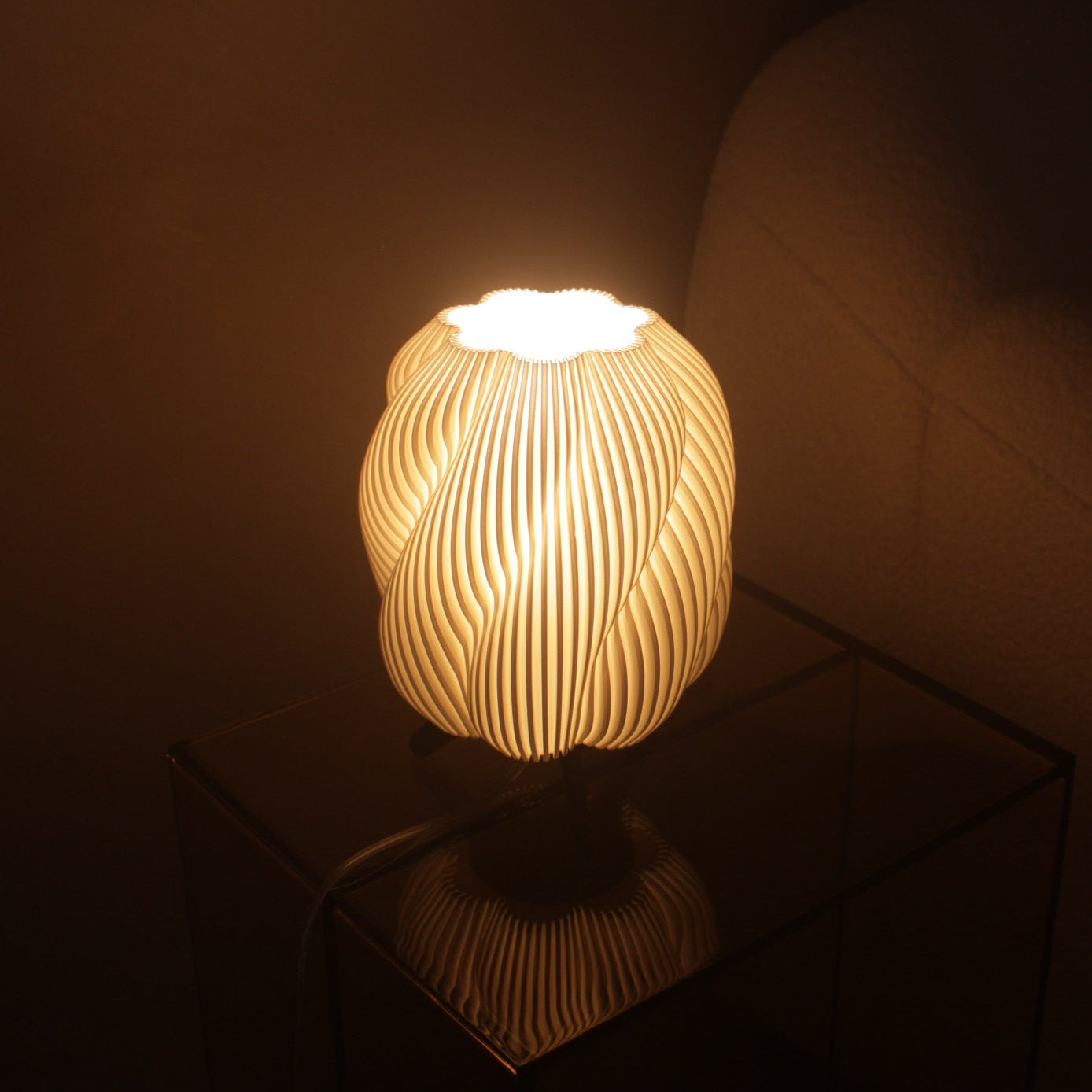 Luna 3D Printed Lamp